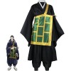 Jiumaocleu Jujutsu Kaisen Cosplay Costume Yuji Itadori School Uniform Outfits Suits Hooded Jacket + Pants Halloween Carnival 
