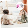 Totority 4 Ensembles Panier Chariot Kidcraft Playset Jouets pour Tout-Petits Nourriture Jouet pour Enfants Supermarché Panier