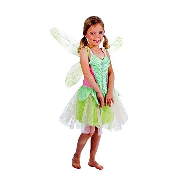 KIRALOVE - Costume - Déguisement - Carnaval - Halloween - Fée - Elfe des Bois - Trilli - Clochette - Trilly - Tinker Bell - V