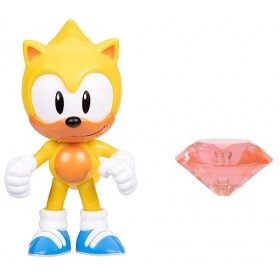Sonic the Hedgehog Ray Action Figure 4 inch with Red Chaos Emerald