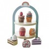 Toyvian 1 Ensemble De Vaisselle De Gâteau De Simulation + Ensembles De Jouets pour Enfants Décorations De Maison pour La Simu