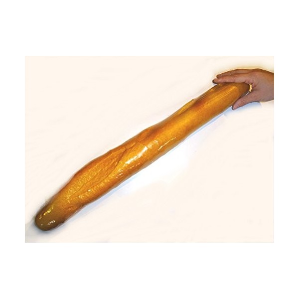 ERRO Baguette de pain factice en plastique - 15491, décoration de boulangerie, imitation de nourriture, faux pain, aliments a