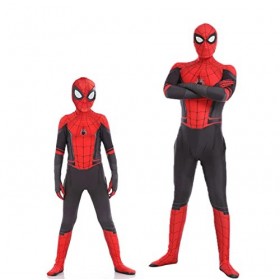 Leezeshaw Costume de super-héros Spiderman 2099 pour garçon, costume dHalloween Spiderman Remy Tony pour adultes et enfants.