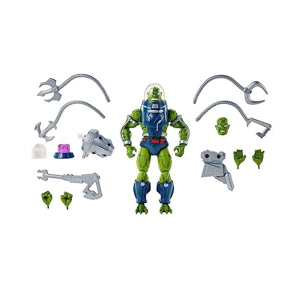 Les Maîtres De LUnivers Figurine Articulée Slush Head Deluxe Masterverse 18 Cm Avec 30 Points D’Articulation, À Collectionne