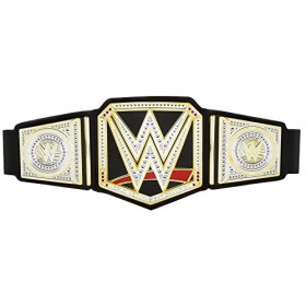 Mattel WWE Championship Ceinture de jeu de rôle pour enfants, style authentique avec ceinture réglable à partir de 6 ans