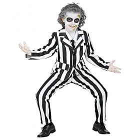 "SLEAZY GHOST" jacket, pants, tie - 140 cm / 8-10 Years 