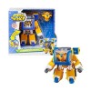 Super Wings Donnie Transforming Supercharged & Mini Magnetic Super Pet Donnie Transformer Toys for 3+ Year Old Boys Girls, Ye