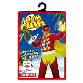 Sud Trading Déguisement I Rhum Man - Rouge - Taille Unique