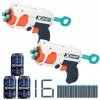 PISTOLA LANZADARDOS XSHOT CON BOTES. CAJA 52X23X7