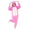 Better-Life Hiver Pyjama Combinaison Enfant/Adulte Ensemble Velours Animal Cartoon Costume Fête Halloween Déguisement Cosplay