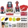 KieTeiiK Jouets, caisse enregistreuse de supermarché, jouet pour enfants, compteur de caisse pour enfants, jouet, carte de cr