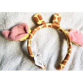 D Serre-tête en peluche avec oreilles de girafe de Madagascar Melman