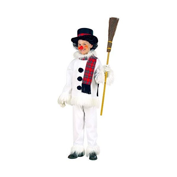 "SNOWMAN" coat, pants, hat, scarf, nose - 140 cm / 8-10 Years 