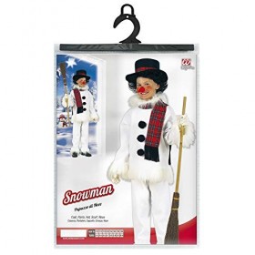 "SNOWMAN" coat, pants, hat, scarf, nose - 140 cm / 8-10 Years 