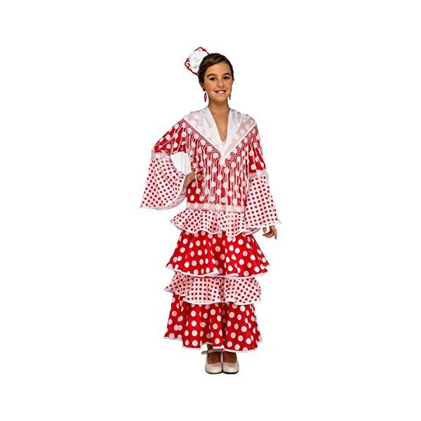 My Other Me – Costume de Flamande rosée pour fille, couleur rouge viving costumes 7-9 años rouge