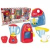 Teorema 66654 – Playset de cuisine 3 en 1 avec machine à café, mixeur, robot pâtissier, accessoires