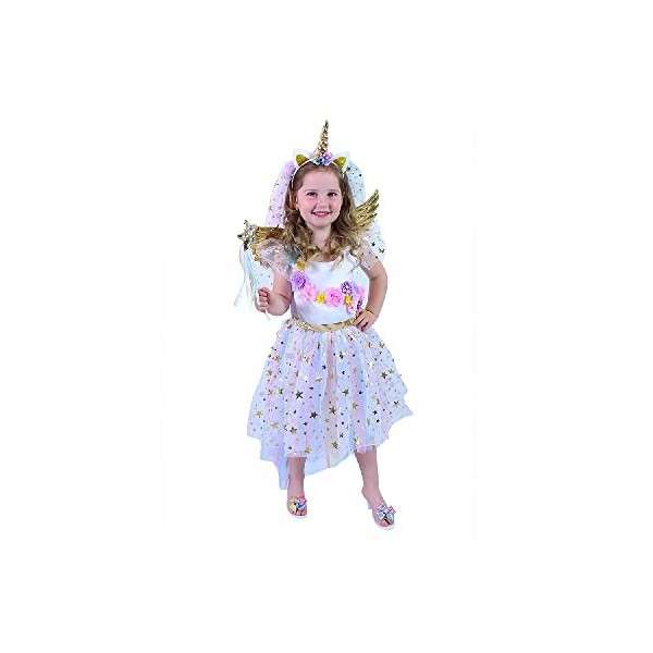 RAPPA Ensemble de costumes Licorne avec accessoires