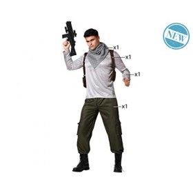 Atosa Costume Archéologue Aventurier Homme Adulte Explorateur Expéditionnaire Personnage De Films Et Jeux Vidéo Cosplay Pour 