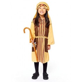 amscan 9912339 – Déguisement de berger de la crèche de Noël pour enfants de 8 à 10 ans