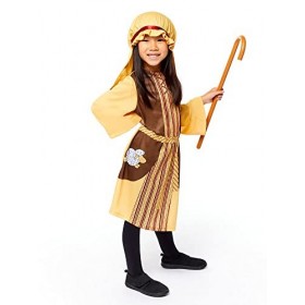 amscan 9912339 – Déguisement de berger de la crèche de Noël pour enfants de 8 à 10 ans