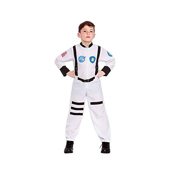 Boys Moon Mission Astronaut Fancy Dress Up Party Costume Halloween Child Outfit