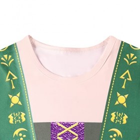 Winifred Sanderson Costume de sorcière à manches longues pour filles – Costume de sorcière pour Halloween, cosplay, carnaval,