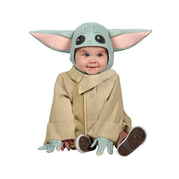 Rubies - Déguisement officiel Disney Star Wars - L’Enfant - costume pour enfant de 6 à 12 mois