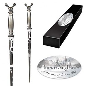 The Noble Collection - Professor Horace Slughorn Character Wand - 13.7in 35cm Harry Potter Wand with Name Tag - Harry Potte