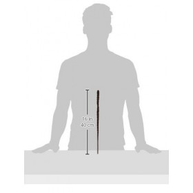 The Noble Collection - Cho Chang Character Wand - 15in 39cm Wizarding World Wand with Name Tag - Harry Potter Film Set Movi