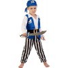 Ciao Piratino blu Costume Bambino Taglia 3-4 Anni Con Spada, Bleu Profond/Blanc, Ans Fille