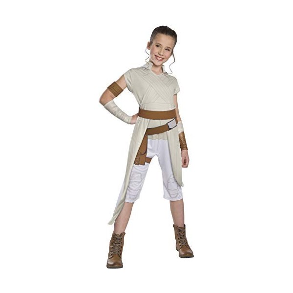 Star Wars Rubies 3701252 – Rey Classic EP. IX – Costume pour enfant Taille S, M, L Taille L 