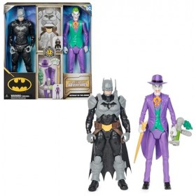 DC COMICS BATMAN ADVENTURES - Battle Pack Figurine Batman VS Le Joker 30 Cm Batman Adventures - Figurines Batman Joker 30 cm 