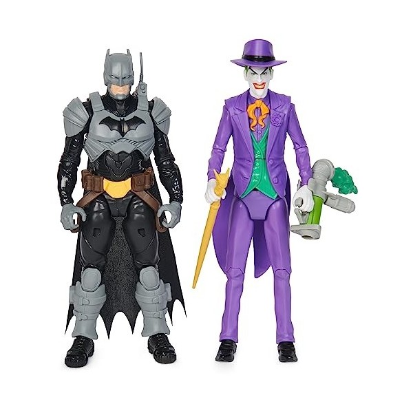 DC COMICS BATMAN ADVENTURES - Battle Pack Figurine Batman VS Le Joker 30 Cm Batman Adventures - Figurines Batman Joker 30 cm 