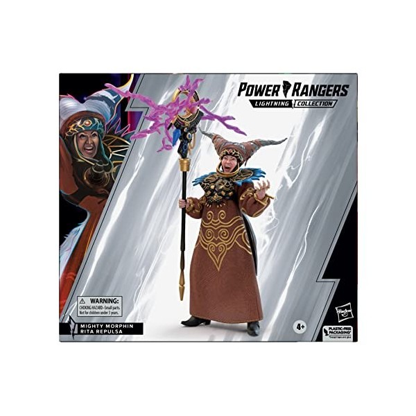 Power Rangers Lightning Collection, Figurine Mighty Morphin Rita Repulsa de 15 cm