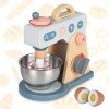 Accessoires de cuisine en bois pour jeux de rôle pour filles et garçons ensemble mixeur 