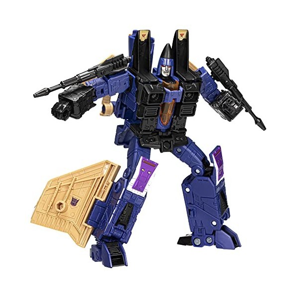 Transformers Generations Legacy Evolution, Figurine Dirge Classe Voyageur de 17,5 cm