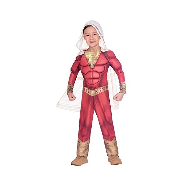 Amscan Shazam 9906135 Costume dHalloween classique 4-6 ans