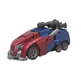 Transformers Generations Studio Series Figurine 03 Gamer Edition Optimus Prime Classe Voyageur de 16,5 cm, Transformers: War 