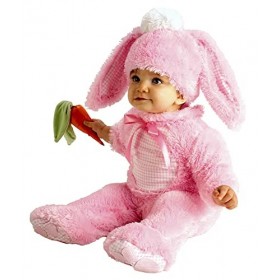 Rubies Costume officiel Wabbit Rose Taille 6-12 mois