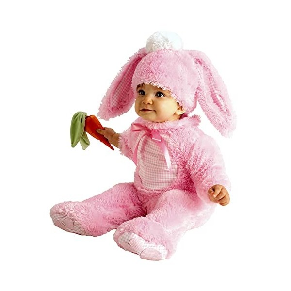 Rubies Costume officiel Wabbit Rose Taille 6-12 mois