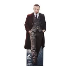 Smiffys 51537 Peaky Blinders Michael Gray Silhouette en Carton sous Licence Officielle Unisexe Adulte Multicolore Taille Uniq