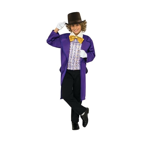 Rubies Official Déguisement Willy Wonka et la chocolaterie, Pour enfants