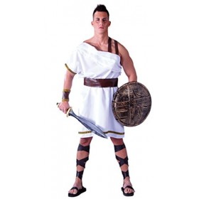 Fiestas Guirca Soldat Costume Adulte Spartiate Grèce Antique