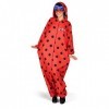 My Other Me-PIJAMA LADY BUG Déguisement, Niños, 231428, rouge, small