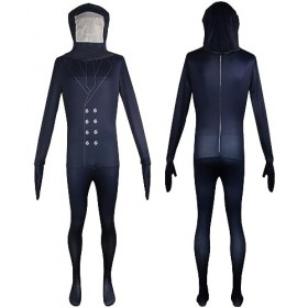 Jilijia Skibidi Toilet Cosplay Costume Skibidi Toilet Jumpsuit TV Man Cameraman Horror Game Dress Up Outfit for Adults Kids