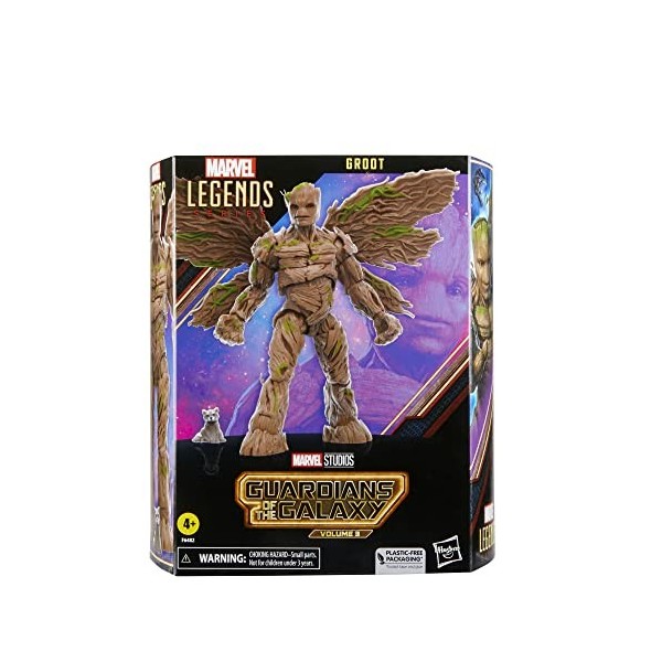 Marvel Legends Series, Groot, Gardiens de la Galaxie Vol.3, Figurine de 15 cm