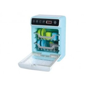 cavernedesjouets Lave Vaisselle Enfant et Accessoires dinette - Jouet realiste, Boutons Fonctionnels, Sons et lumieres - Set 