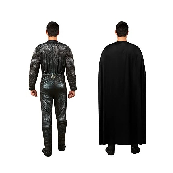 Rubies DC Comics Costume Adam Deluxe pour homme Noir Taille L