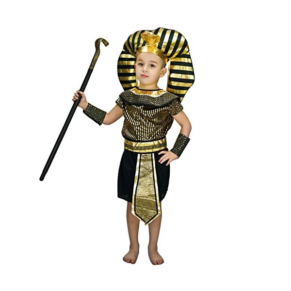 SEA HARE Costume égyptien garçon Pharaon costume enfant M 7-9Y 