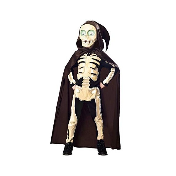Amscan Déguisement Enfant Garçon La Mort en Squelette Faucheuse Halloween